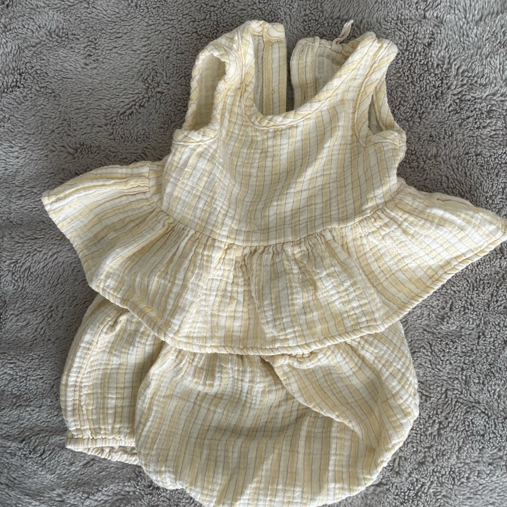 Quincy Mae top and bloomers